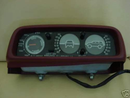 toyota altimeter gauges #1