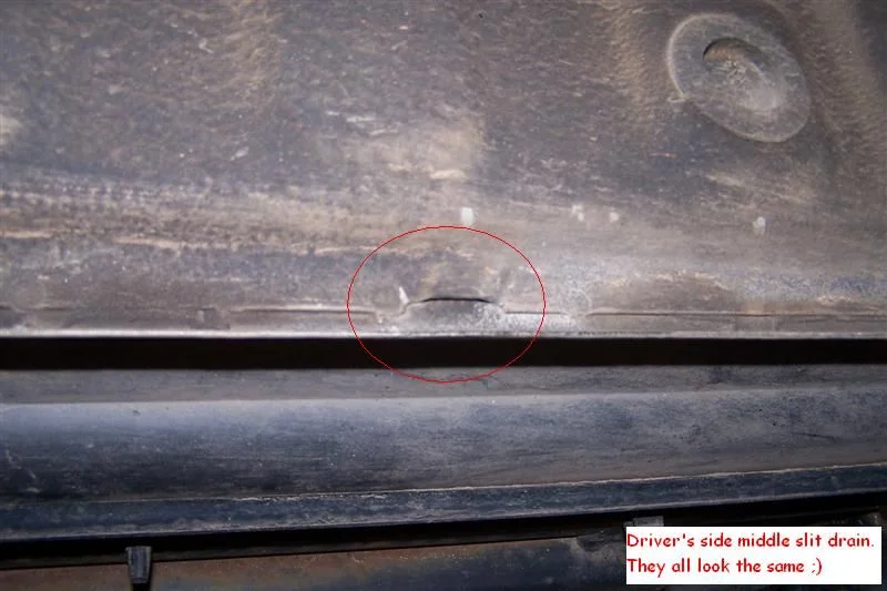 toyota previa sunroof leaking #2