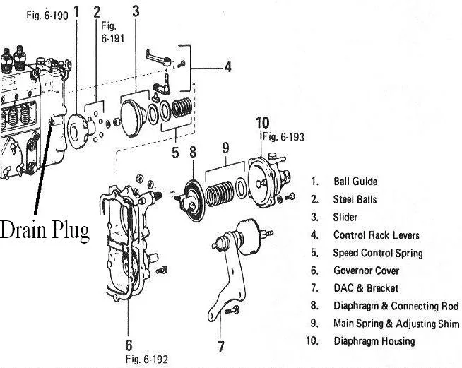 Nissan rd28 oil pump #3