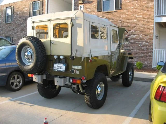 toyota fj40 oem soft top #6