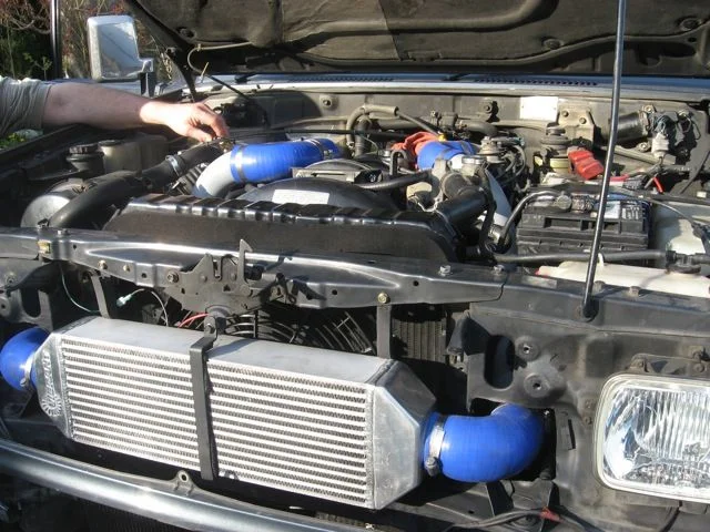 toyota 2l t intercooler #2