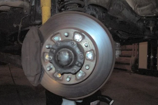 replacing brake rotors toyota tacoma #1