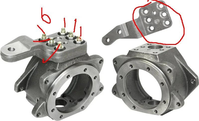 toyota trunnion bearing eliminator kit #3