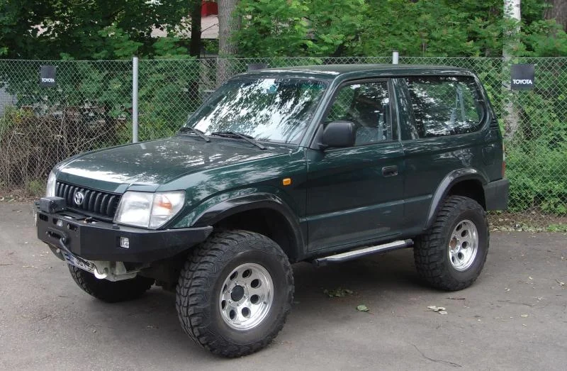 toyota land cruiser colorado winch bumper #1