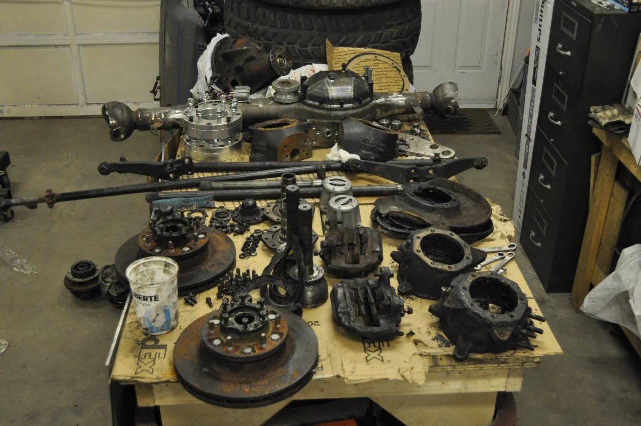 toyota third member rebuild #6