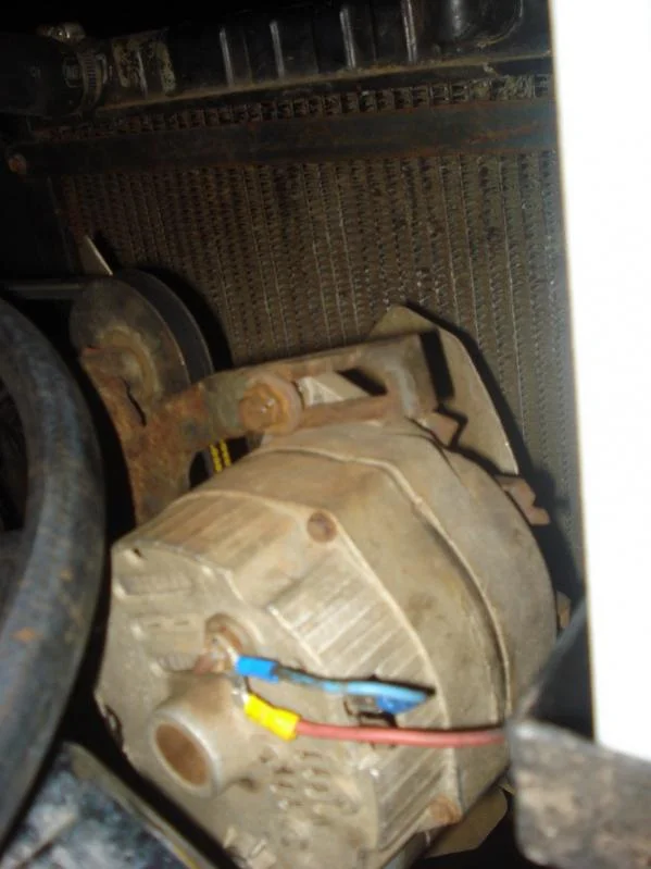 toyota chevy alternator swap #4