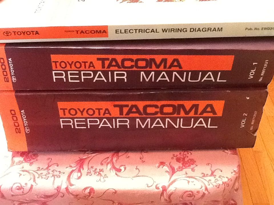 1 1 2006 manual repair tacoma toyota volume volume #1