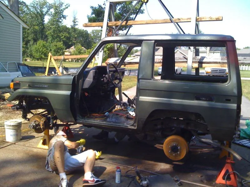 toyota 1hz compresion check #6