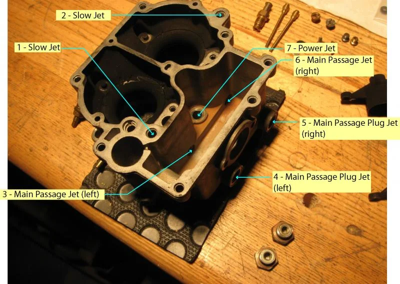 toyota carburetor jet sizes #7