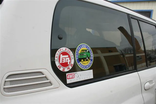 toyota land cruiser association sticker #6