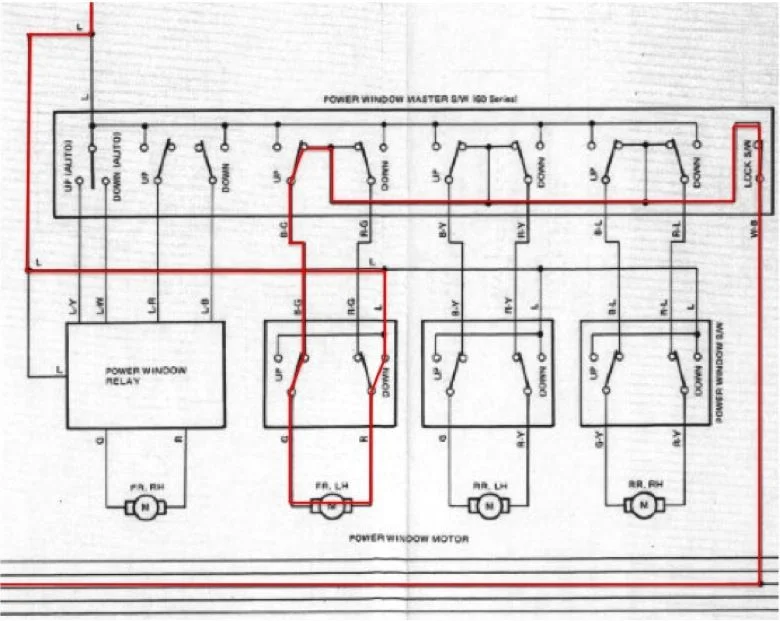 Let driver operate ALL windows while power window lock is engaged