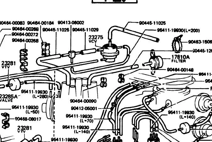 2002 Ford taurus vacuum diagram #2