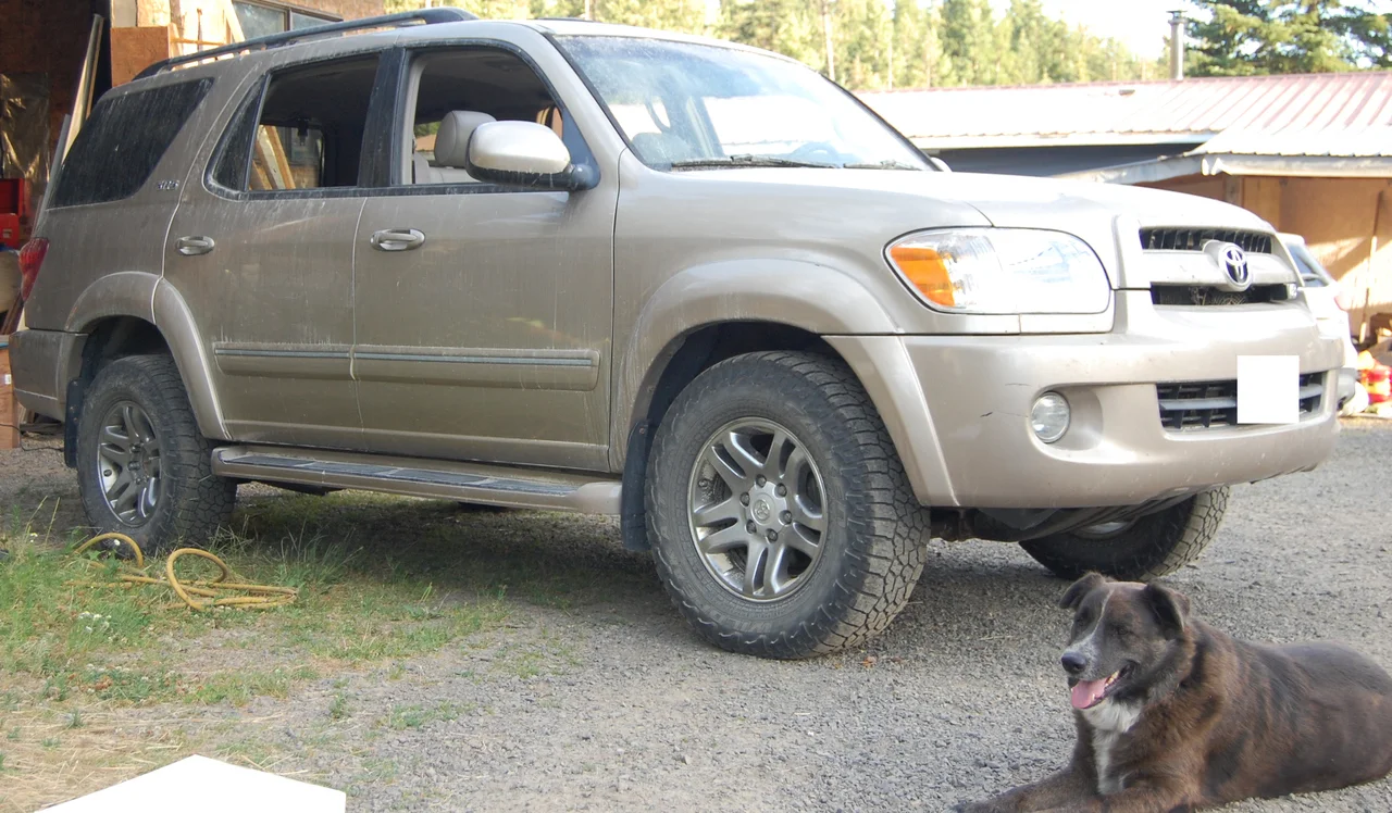 North Idaho: 2007 Toyota Sequoia 4x4