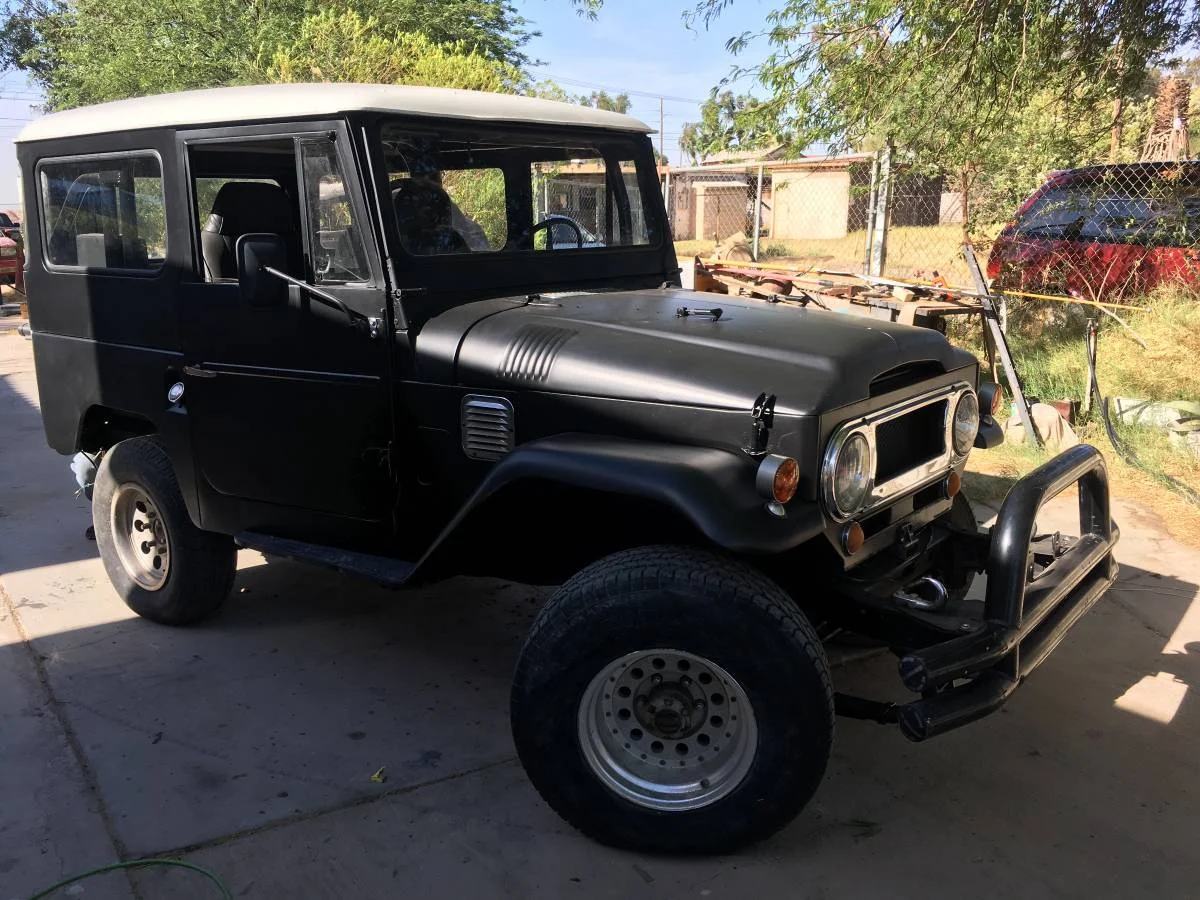 1968 Toyota FJ40 Land Cruiser - San Luis Obispo Black Hard Top