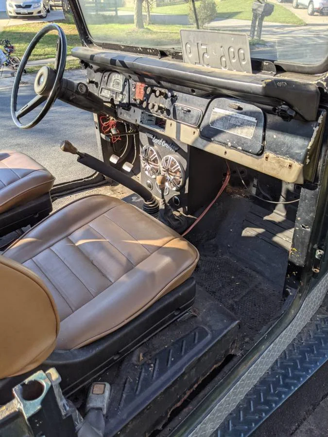 1974 Toyota Landcruiser FJ40 Eldersburg Baltimore - I've seen worse for more