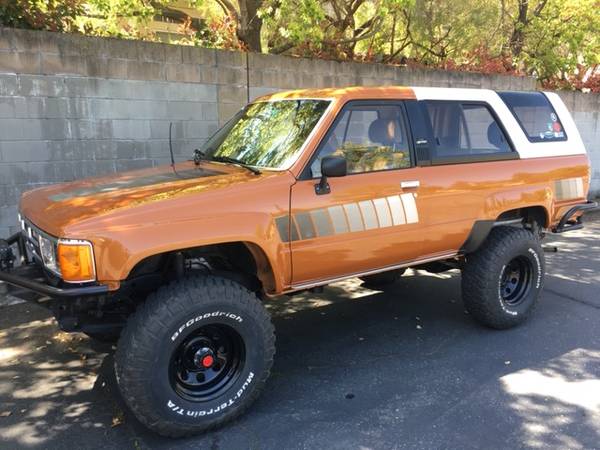 For Sale 1985 4Runner SR5 Bay Area CA Not mine and no