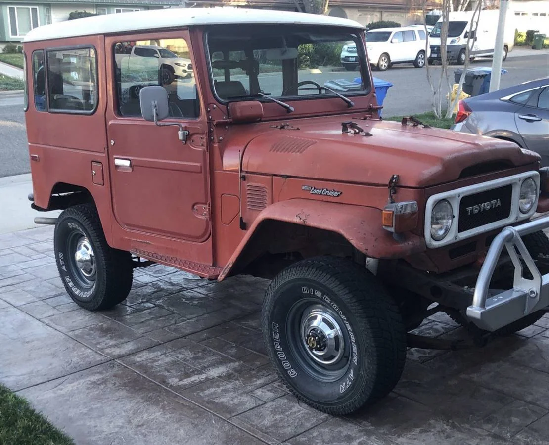 1982 FJ40 in LA - Red - Possible Survivor - maybe?