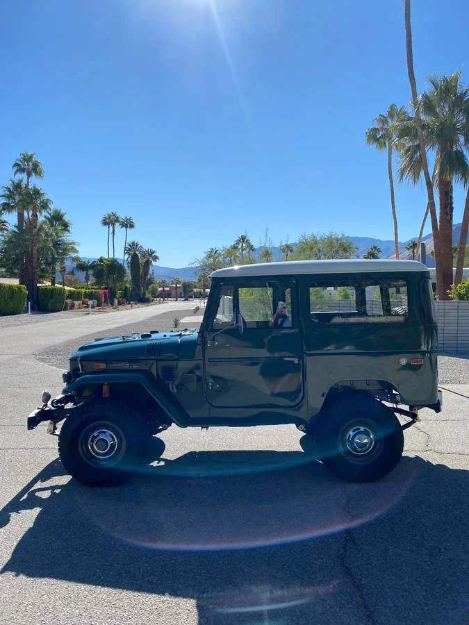 craigslist Toyota FJ40 1969 Restored Green Hard Top