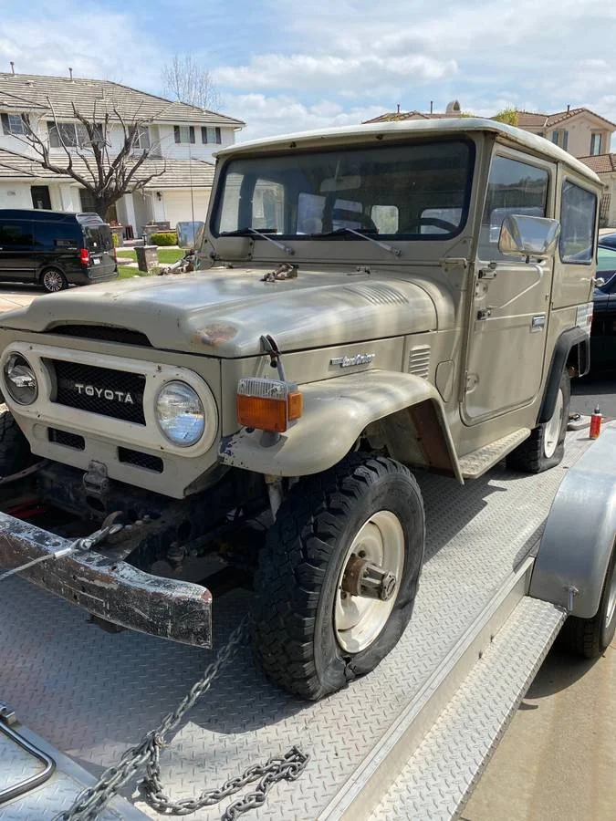 craigslist 1976 FJ40 Tan Inland Empire Great has some