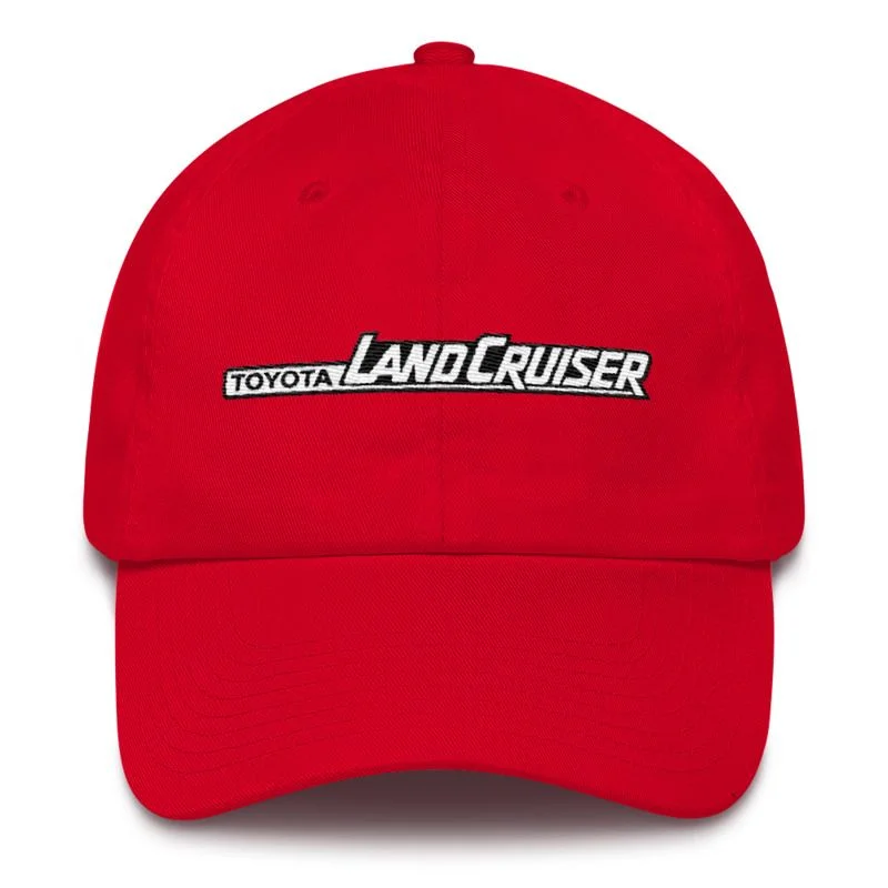 03_1a - made in USA dad hat mockup_front_red.webp
