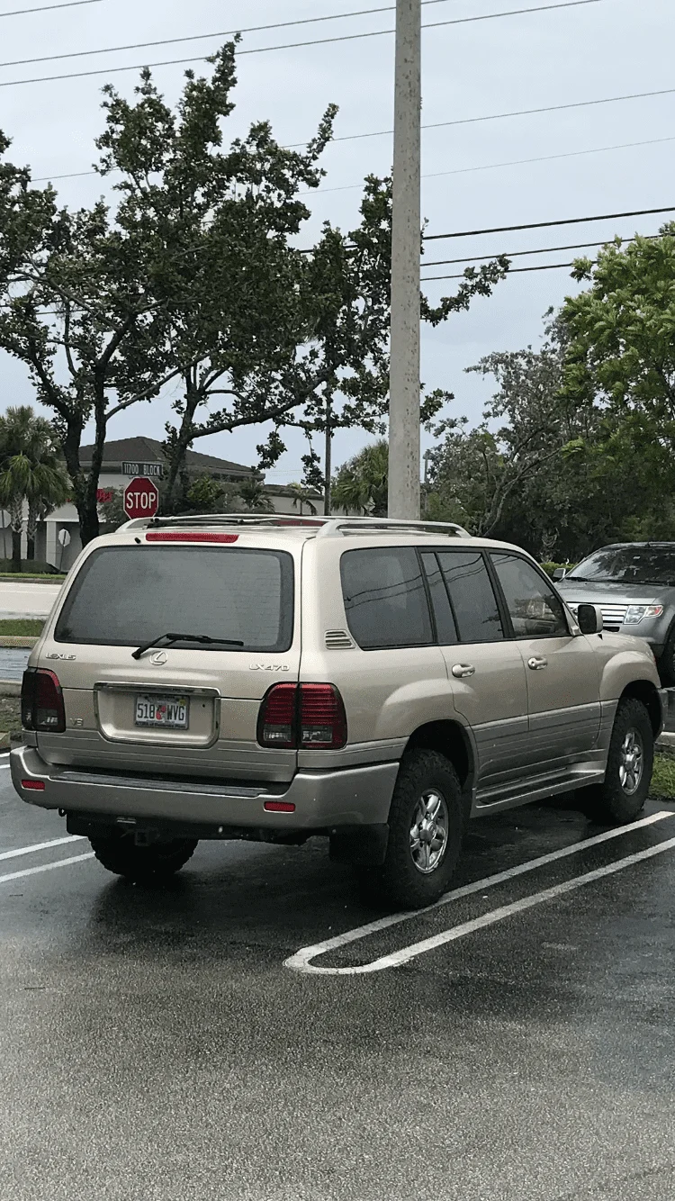Lx470 2001 South Florida