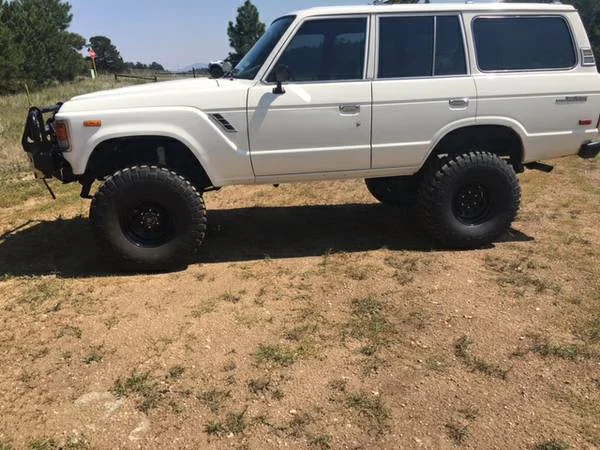 1984 Land Cruiser FJ60 Vortec 350 Spring Over Warn Winch ARB Clean