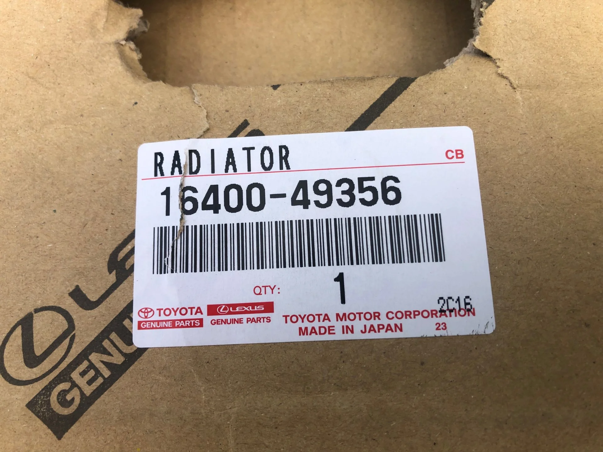 10.12.2022.New OEM Radiator.webp