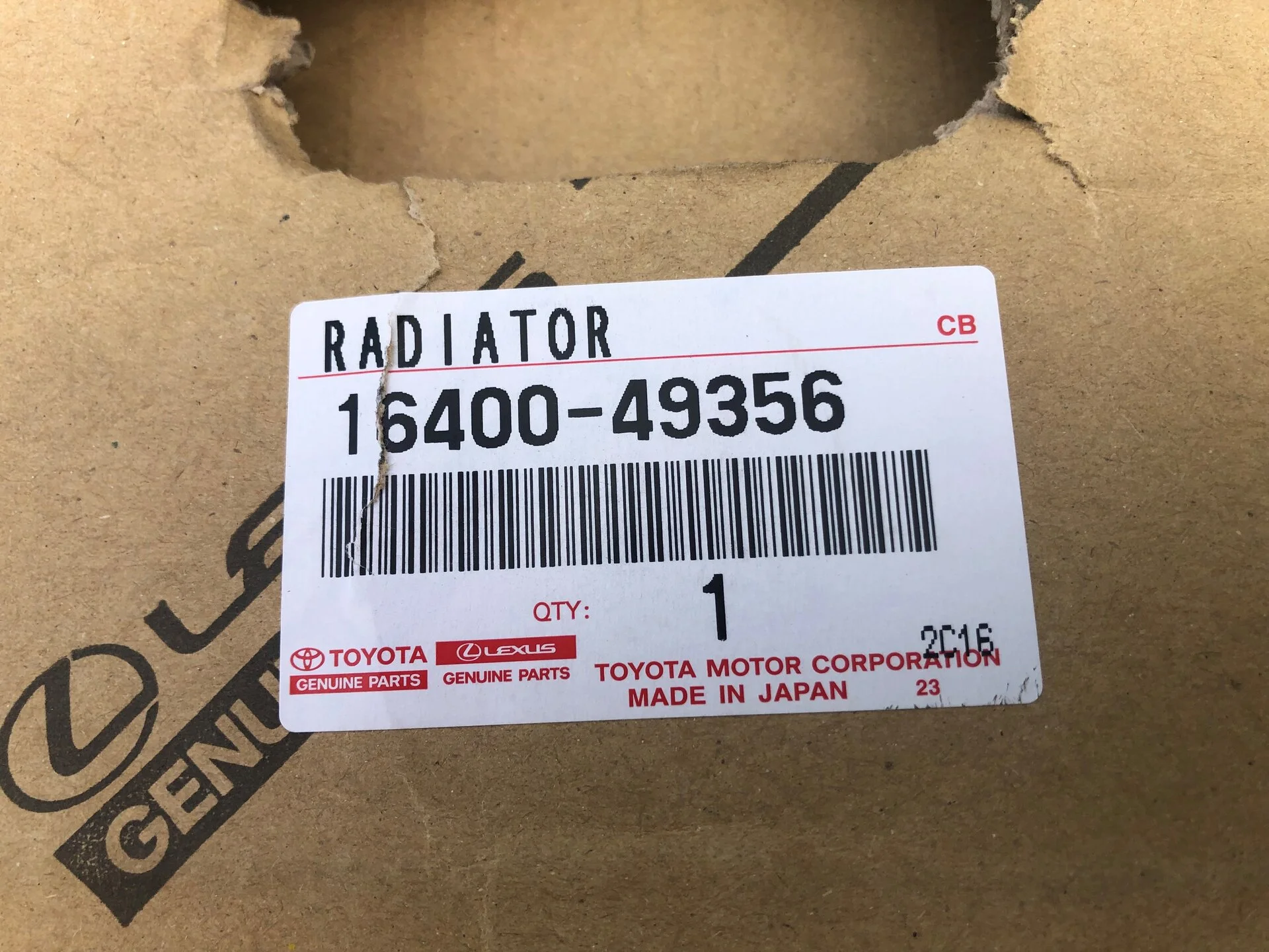 10.12.2022.New OEM Radiator.webp