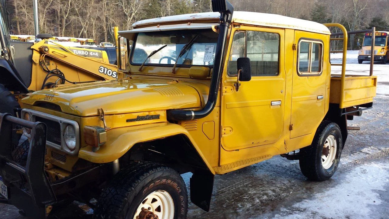 1983 HJ47 Quad Cab - ex-mining rig in MA