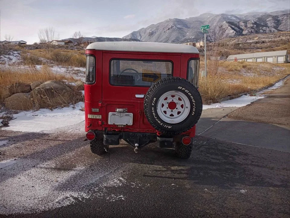 1970 Red (repaint) FJ40 Colorado - Original i6 - fairly original