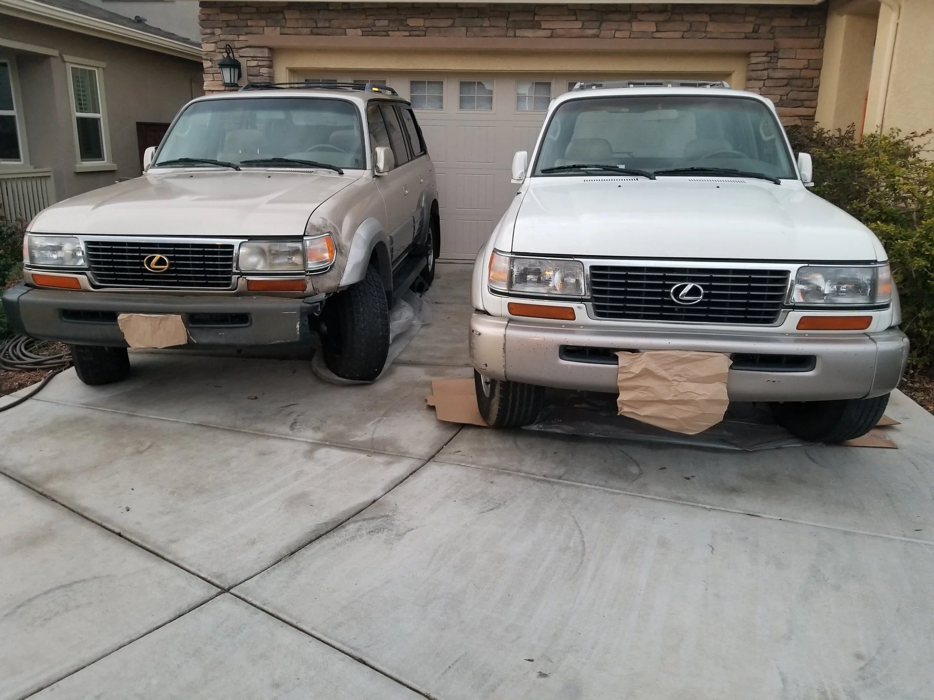 Two 1997 LX450's no lockers