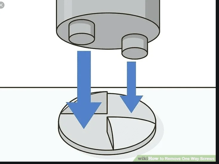 Removing one way screws deals
