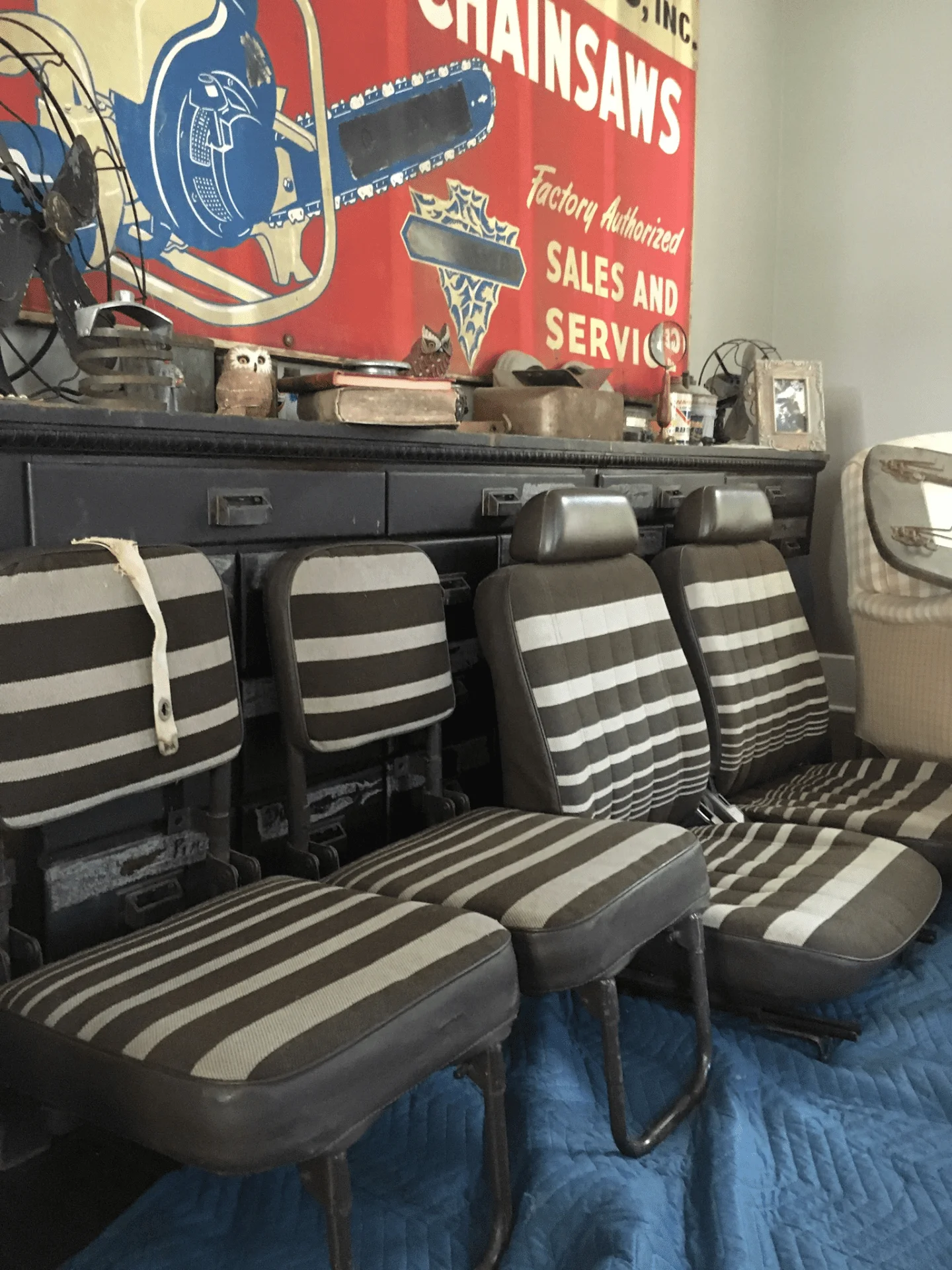 NJ - Radio Blank and a full (?) set of BJ40 LX Seats