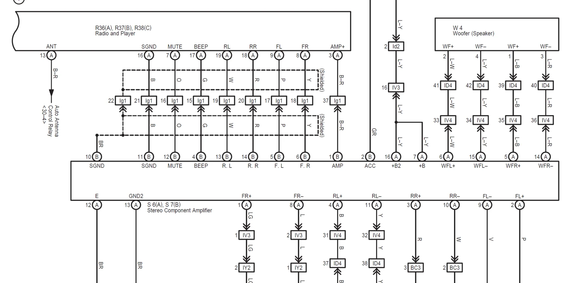 2005 JBL amp bypass - need wiring diagram | IH8MUD Forum