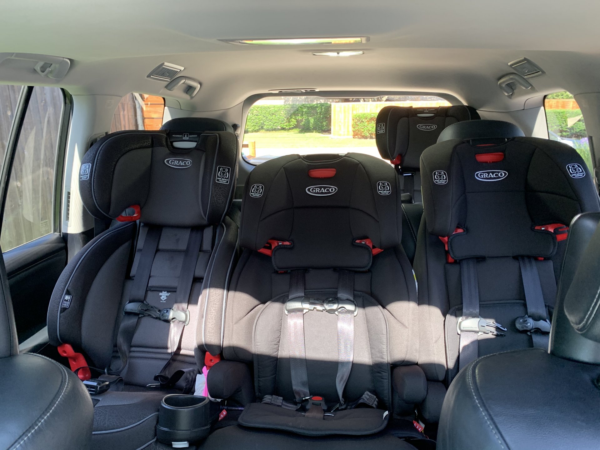 Three child seats across the 2nd row IH8MUD Forum