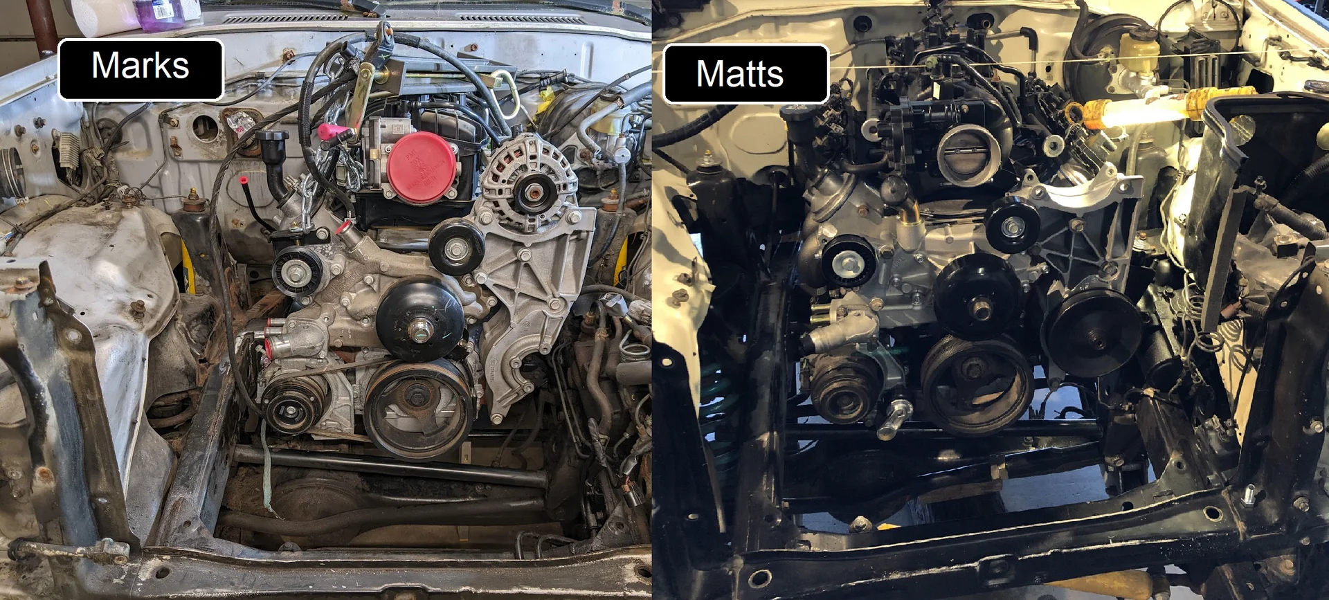 Marks vs Matts LS Mounts