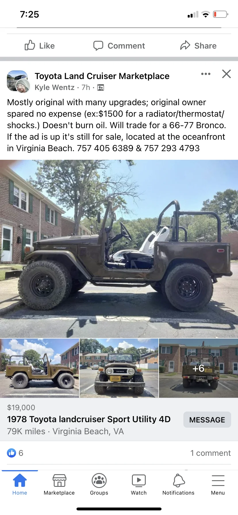 Virginia Beach 78’ FJ40
