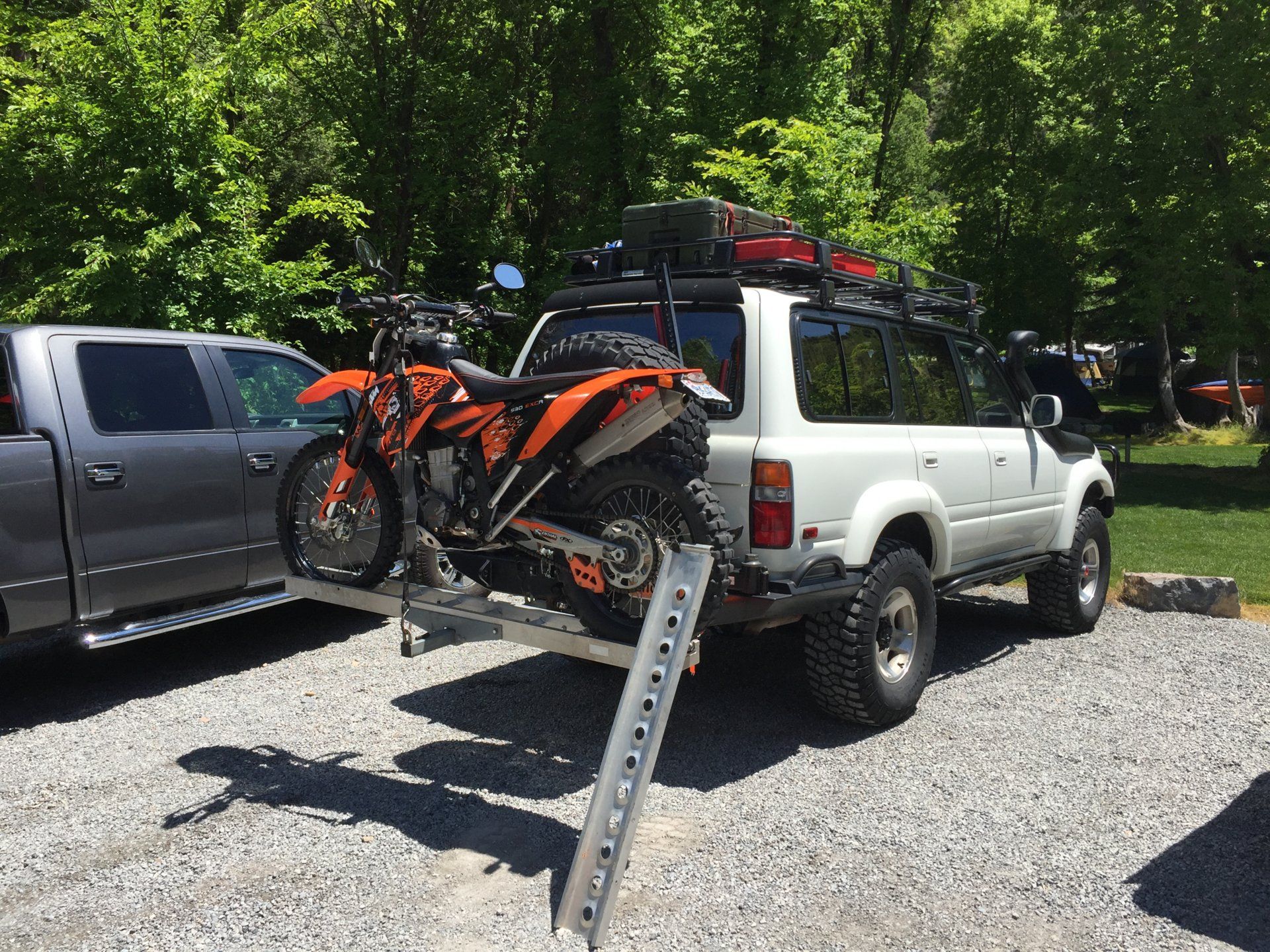 swing out motorcycle carrier