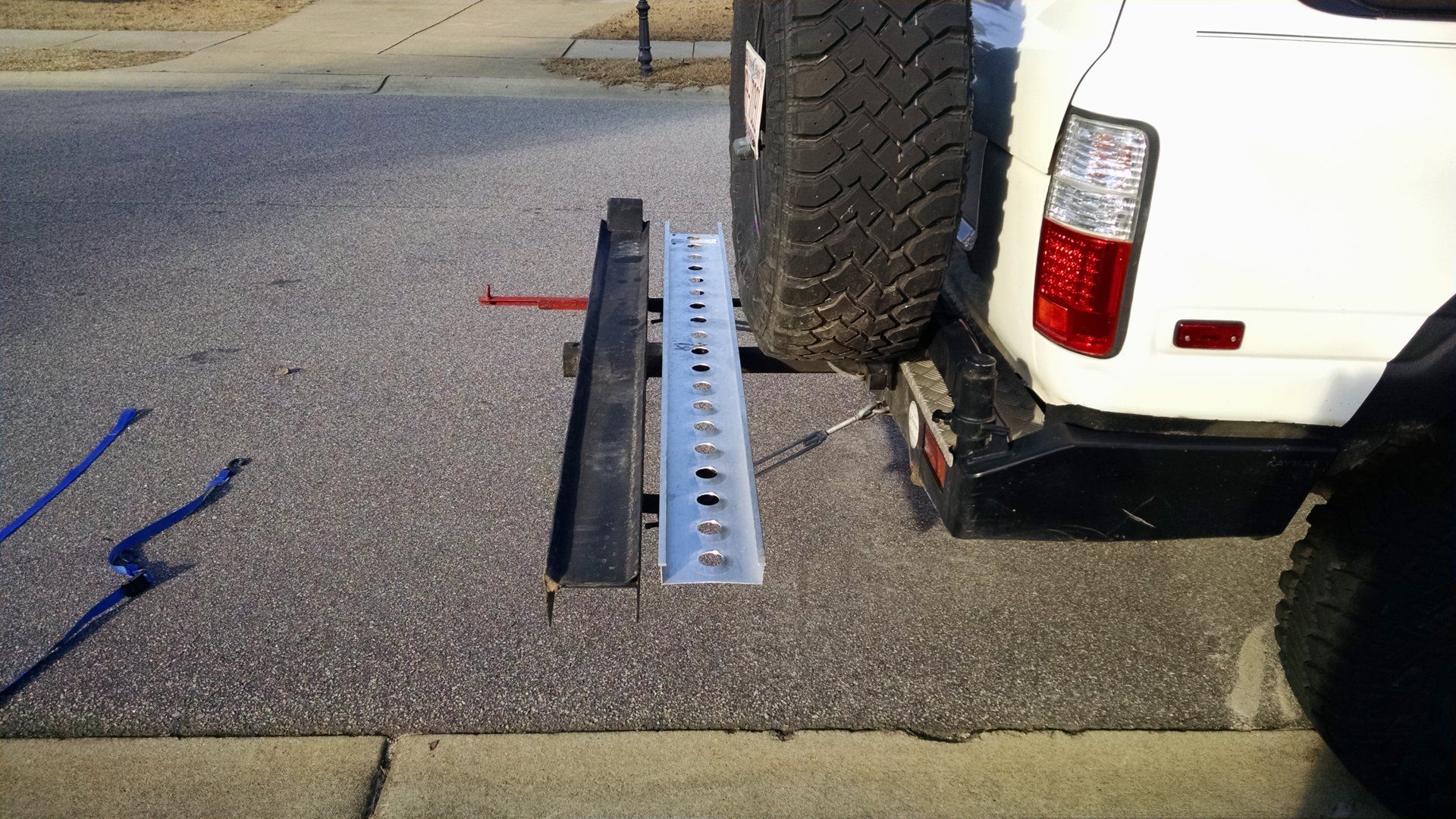 Diy dirt bike carrier sale