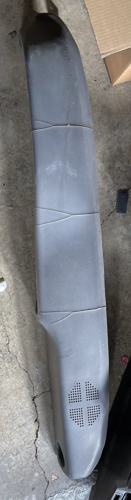 Fj62 gray dash pad