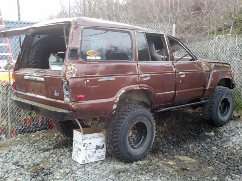 FJ60 chevy 350 soa project truck