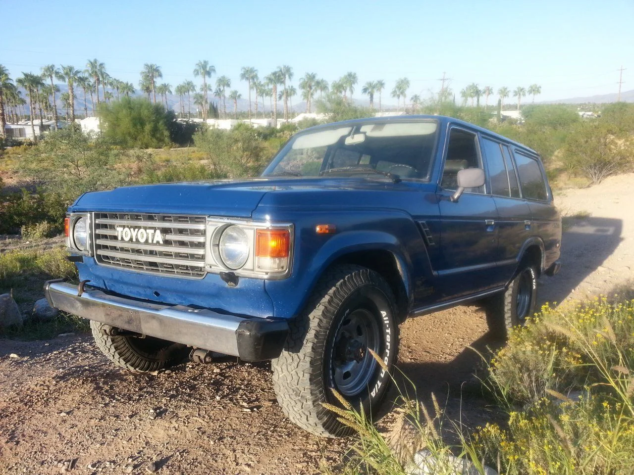 1987 Toyota Land Cruiser FJ60. Blue. Tucson Arizona $7500 Clean Title