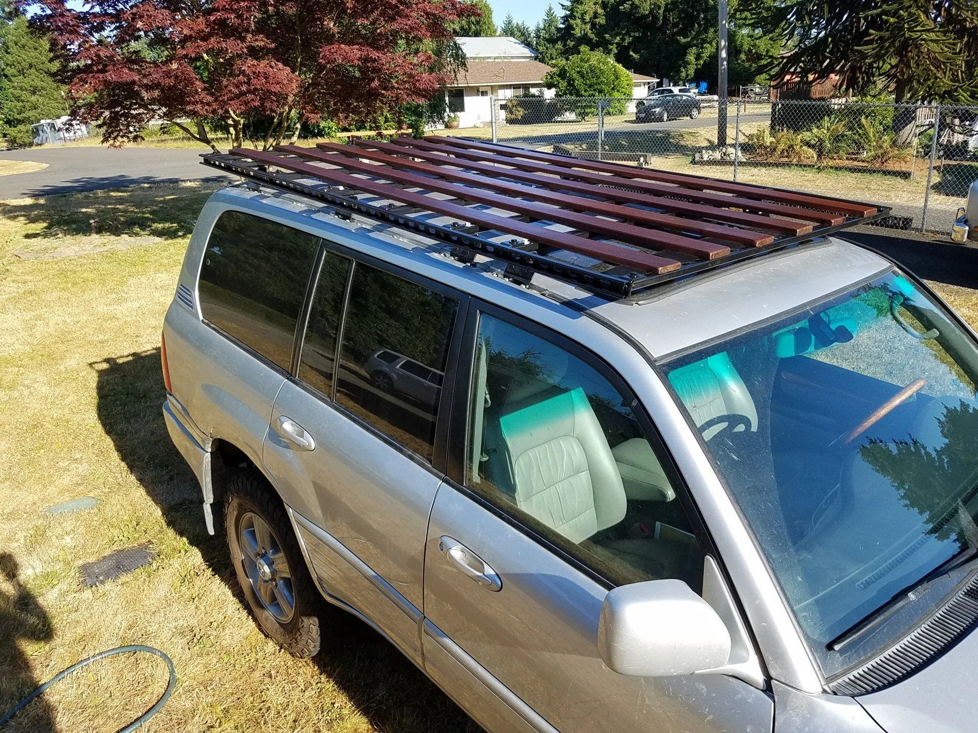 Diy roof rack basket sale