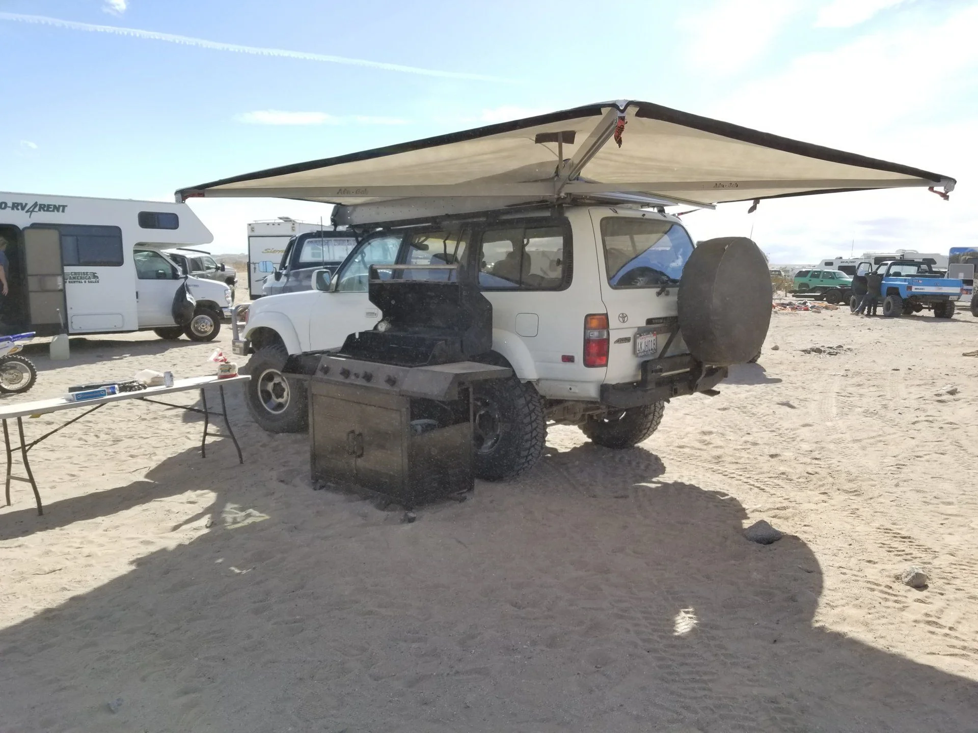 Eezi Awn Bat Awning Roof Top Tent Top Tents Slide In Camper