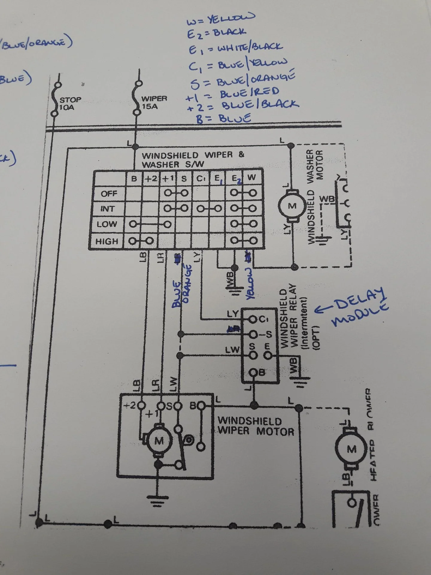 Fj40 Wiper Motor Wiring Diagram - Wiring Diagram & Schemas