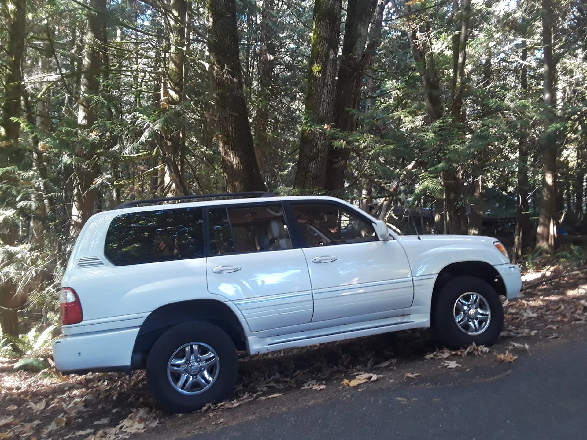 2000 White LX470, 243k miles