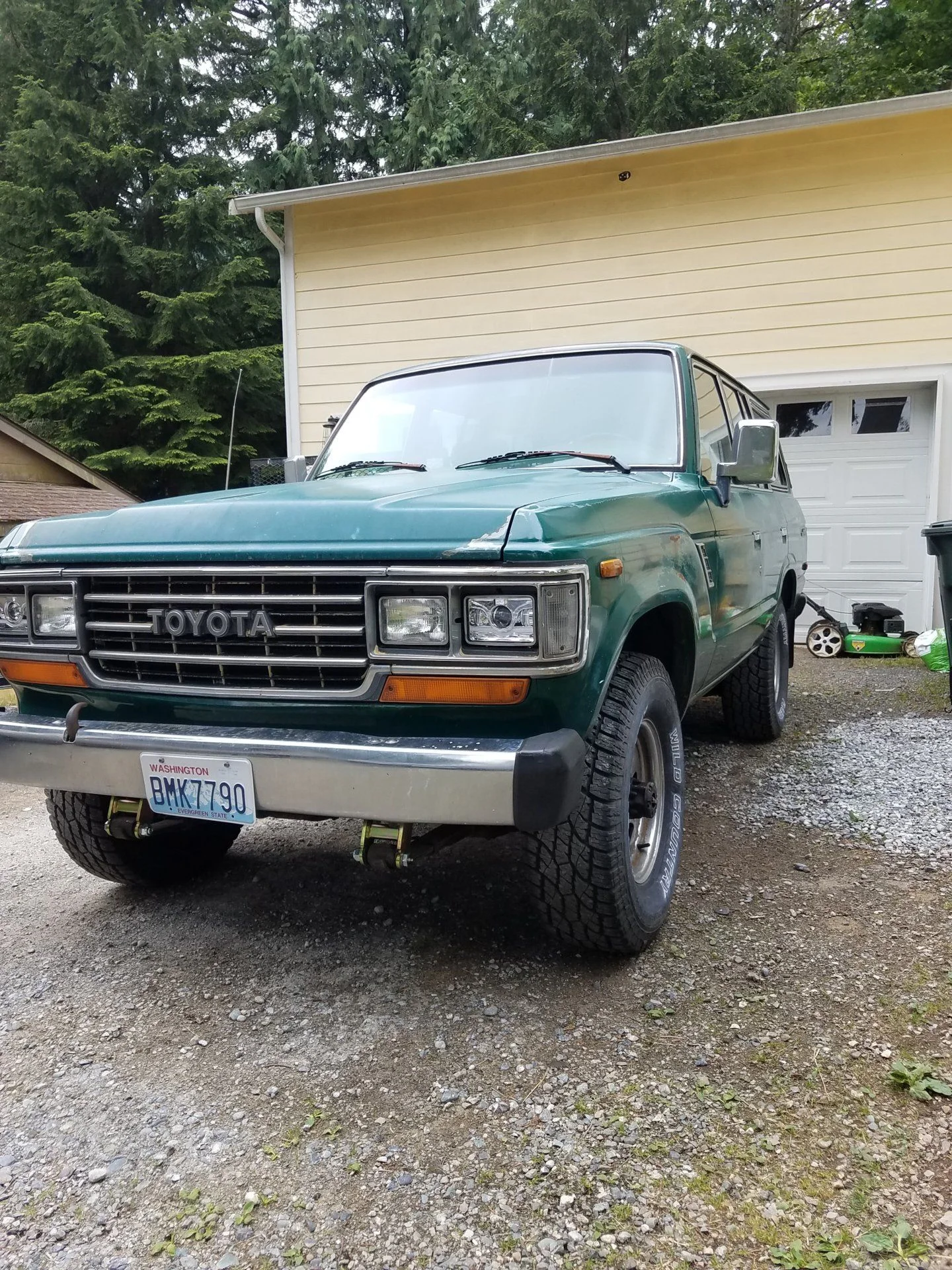 Bellingham, WA 1988 FJ62, needs roof repair