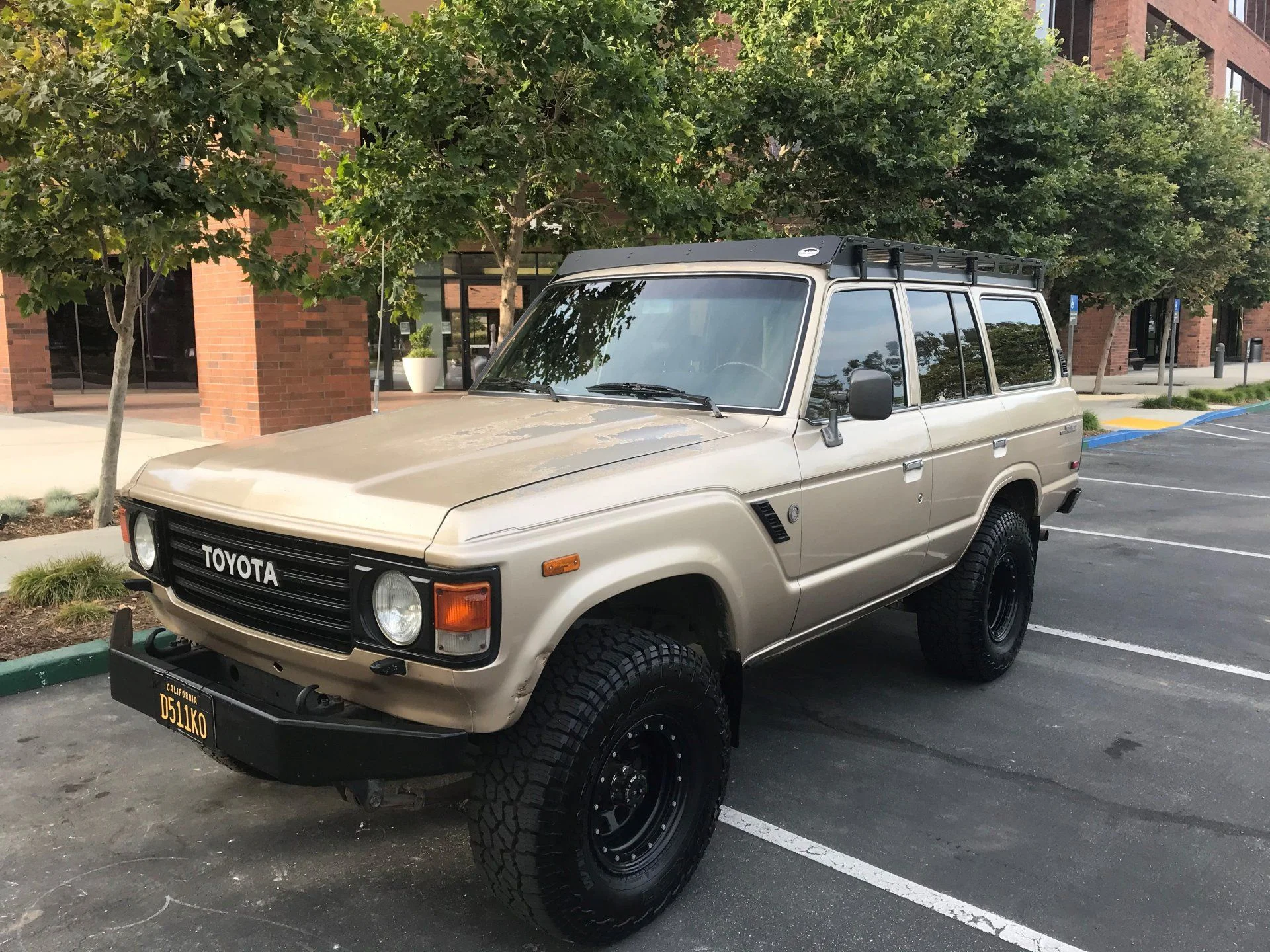 Placentia CA, 1984 FJ 60 Dolly the Golden FJ
