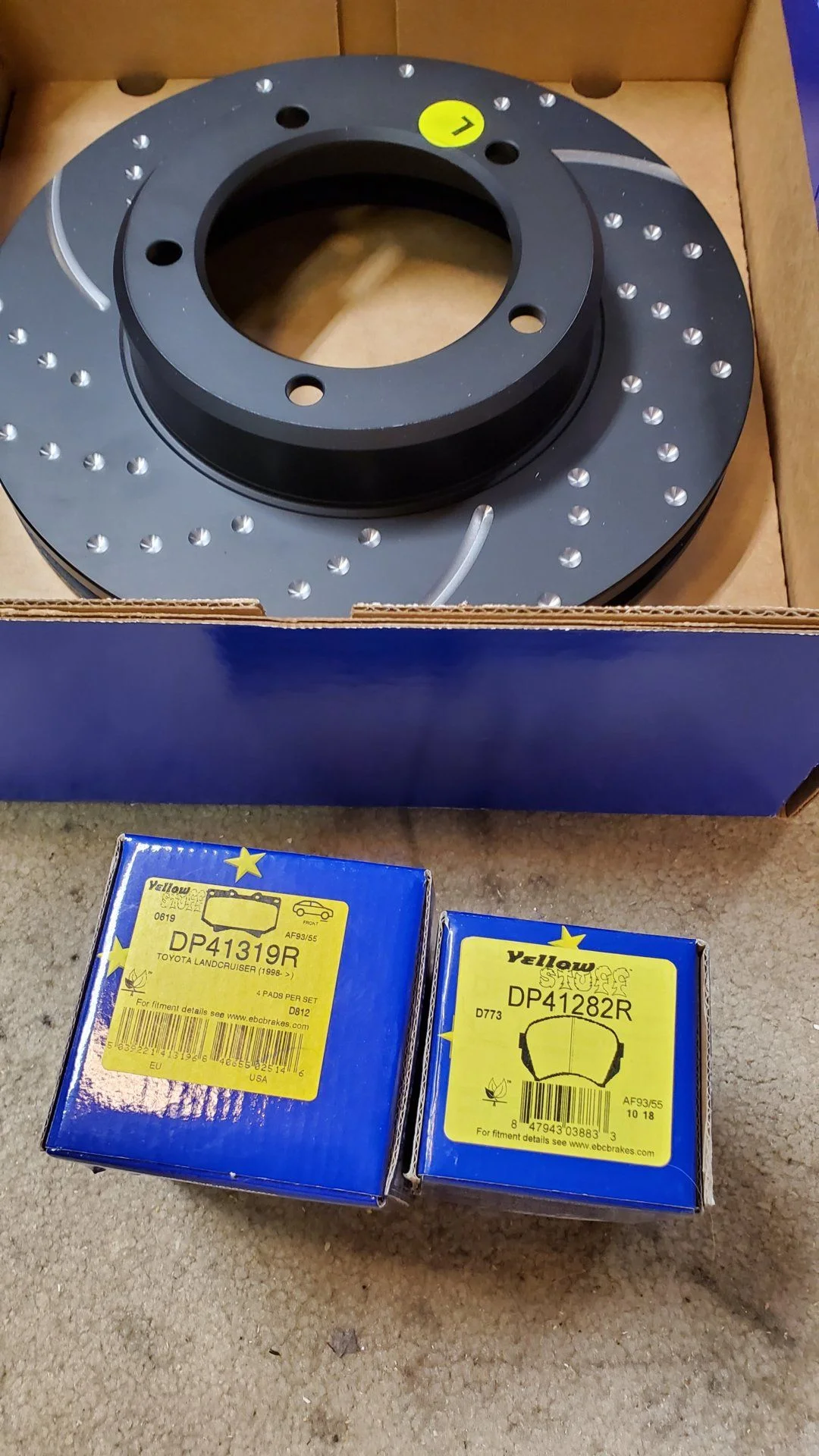 For Sale - (San Diego) 100 series EBC Front & Rear Brakes | IH8MUD.com ...
