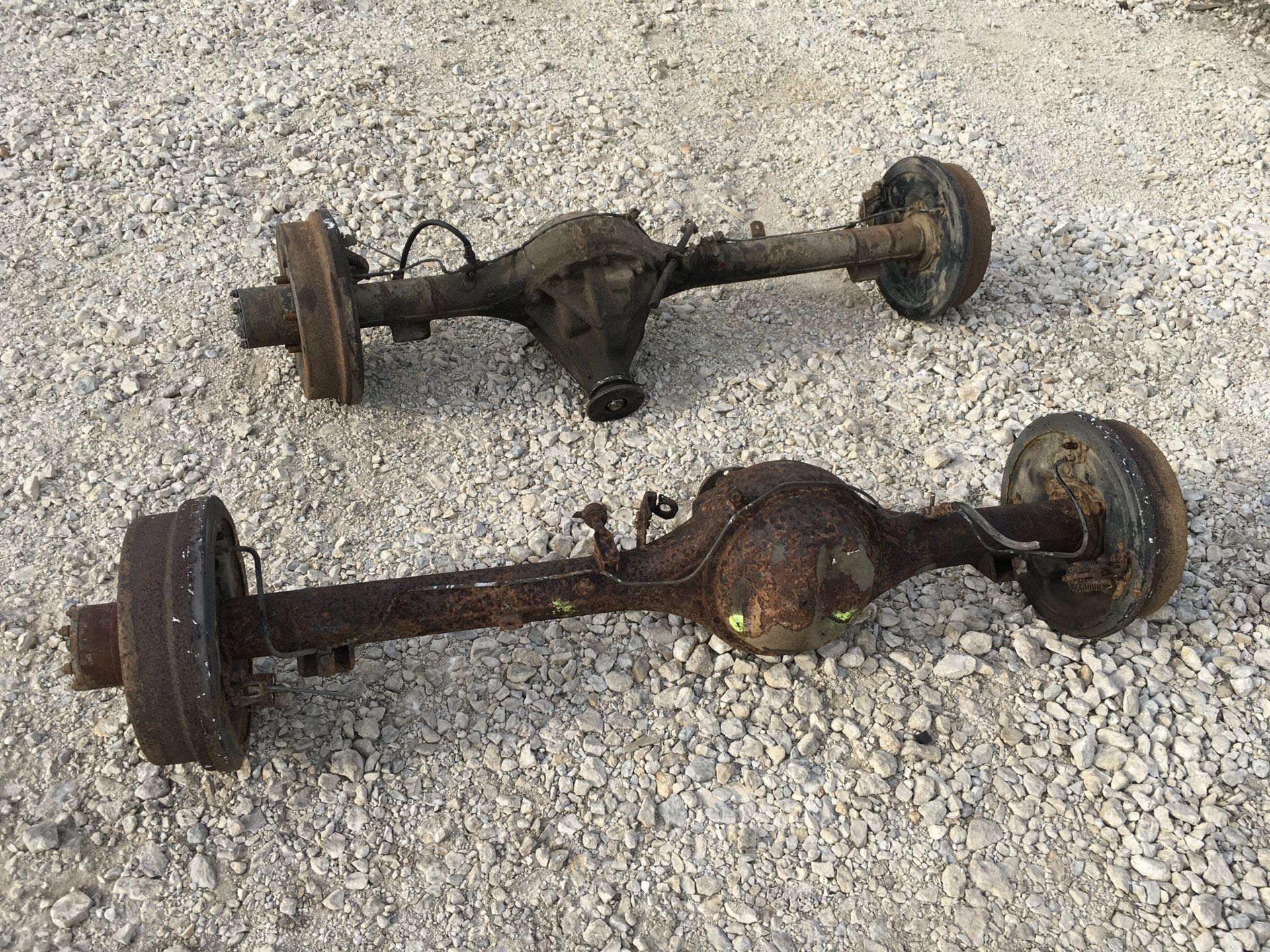 For Sale - Fj40 55 70 series Full Floater rear axles with ebrake | IH8MUD Forum